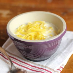Как приготовить молочную лапшу