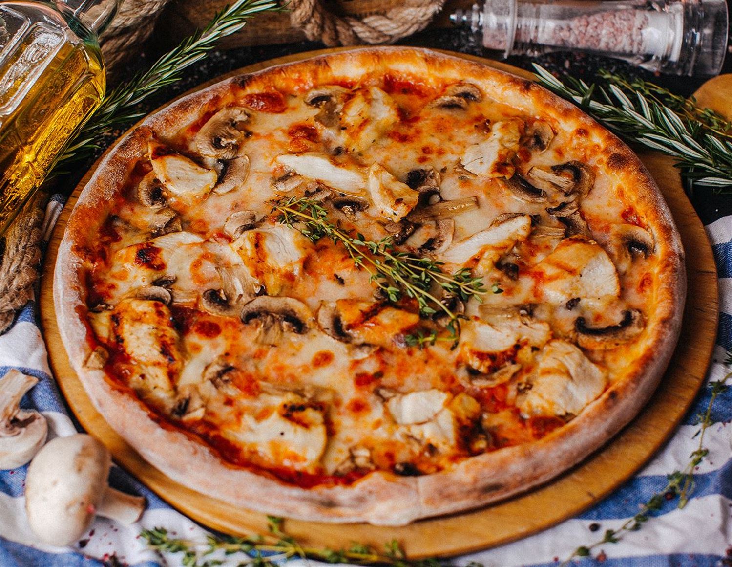 пицца домашняя рецепт грибная фото 95