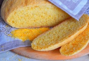 Безглютеновый кукурузный хлеб