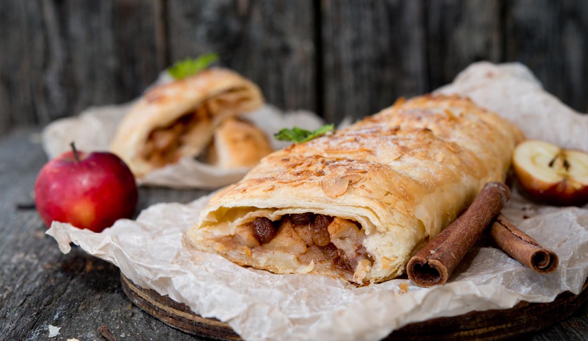 Яблочный штрудель (Apfelstrudel)