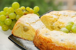 Пирог с виноградом – общие принципы приготовления