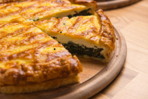 Пирог со шпинатом и сыром – общие принципы приготовления