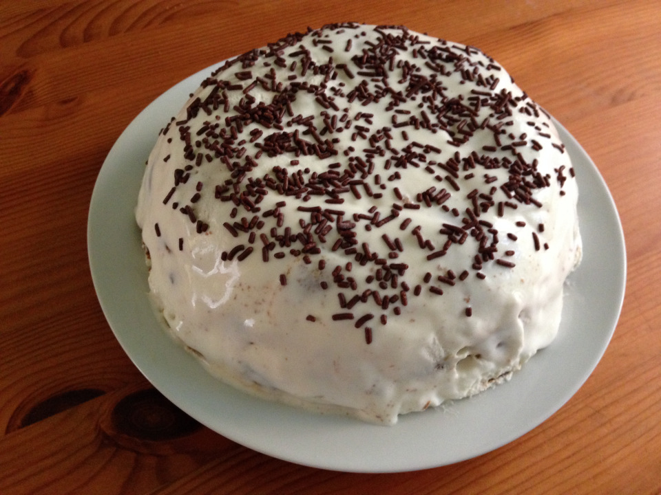 Торт из пряников с бананами рецепт с фото пошаговый